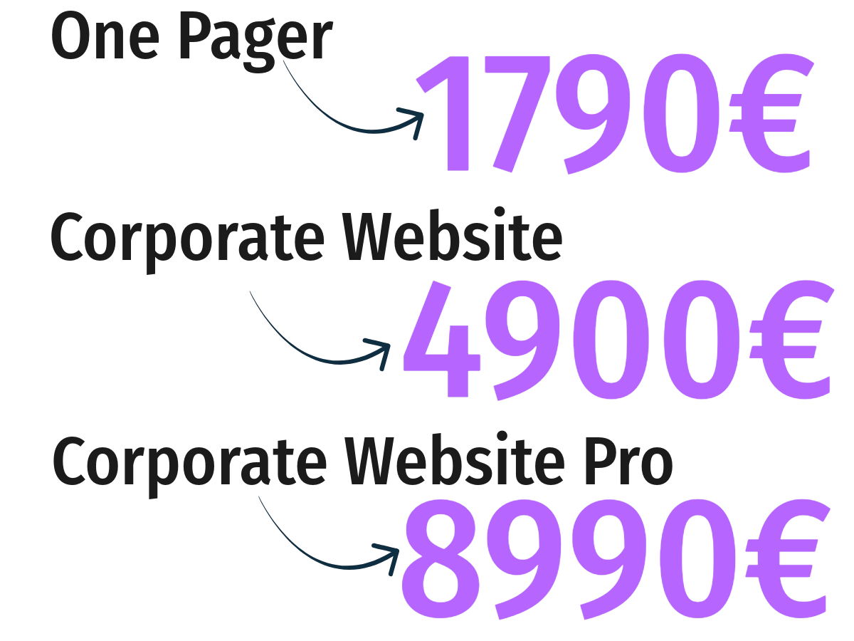 website kosten