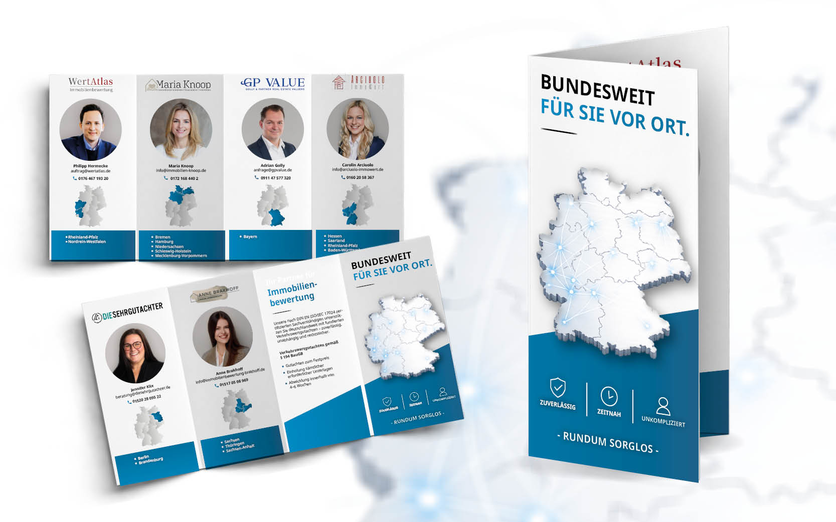 Grafikdesign und Markenauftritt WertAtlas